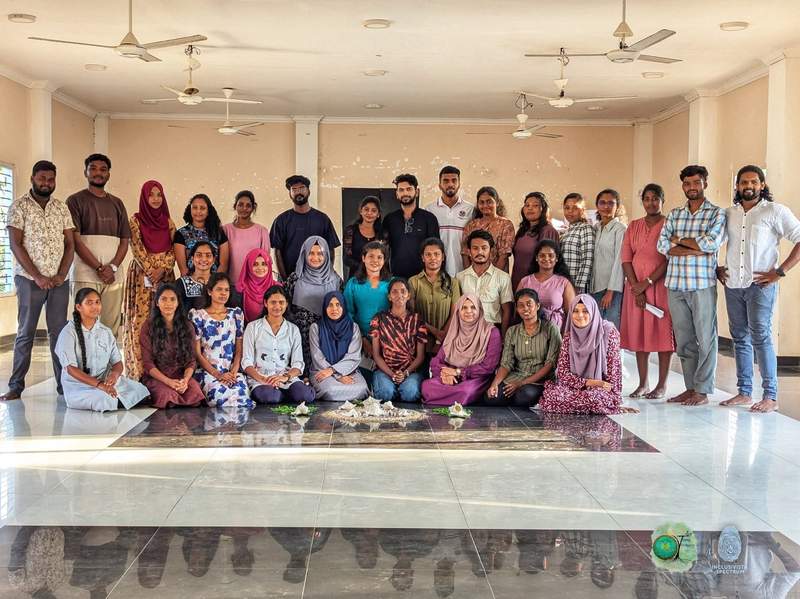 Group photo from the Beyond the Surface workshop with Young Visionary
